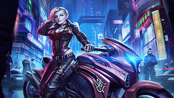 Shadow Run Sixth World, cyberpunk, artist, artwork, artstation HD wallpaper