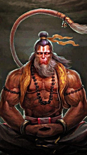 Hanuman ideas. hanuman, shri hanuman, hanumanji, Hanuman Meditation HD phone wallpaper