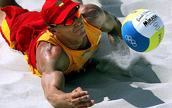 Javier Bosma, Beach Volleyball HD wallpaper