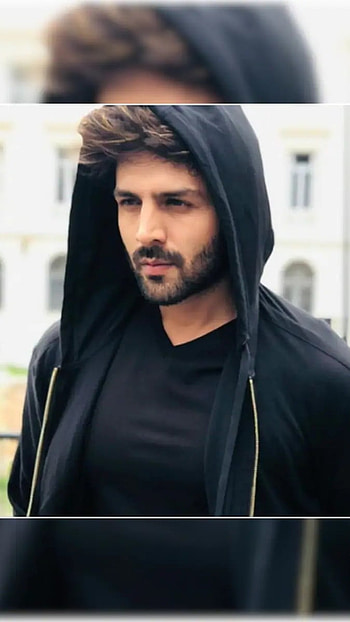 Kartik Aaryan, Black Hoodie HD phone wallpaper