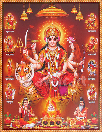 Nav Durga Ji HD phone wallpaper