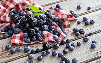 Plants, Food, Bilberries, Berries, Blackberry HD wallpaper