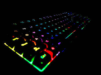 Keyboard, Dark, Multicolored, Motley, Backlight, Illumination, Key HD wallpaper