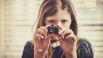Tiny Camera, tiny, camera, girls, nikon HD wallpaper