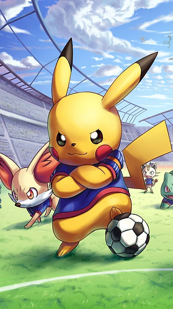 Pokémon - Top Pokémon Background - Pokemon eevee, Pikachu , Pikachu, Awesome Pokemon HD phone wallpaper