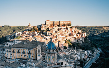 Ragusa Duomo, San Giorgio church, Landmark architecture, Sicilian beauty HD wallpaper