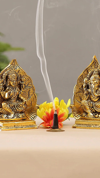 Lakshmi Ganesh, Goddess Laxmi, Statue HD phone wallpaper