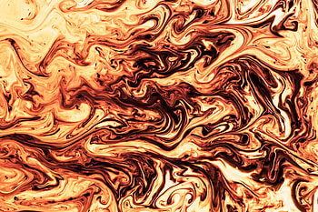 Abstract, Divorces, Paint, Liquid, Brown, Wavy HD wallpaper