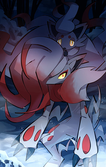 Hisuian Zoroak, Arceus, Zorua, Legends, Pokemon HD phone wallpaper