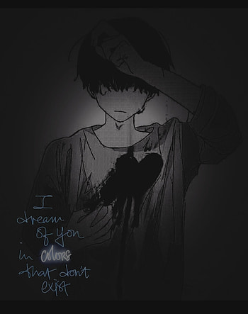 Anime, sad HD phone wallpaper