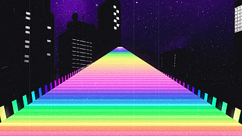 Retro Stairs , artist, artwork, digital-art HD wallpaper