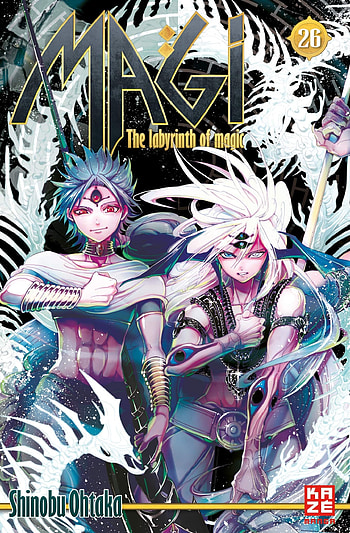 Magi labyrinth of magic manga, Volume 26, Ohtaka Shinobu HD phone wallpaper