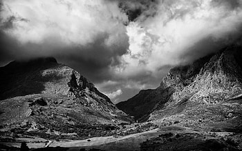 Nature, Sky, Mountains, Clouds, Bw, Chb, Handsomely, It's Beautiful HD wallpaper