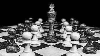 Pawns, Chess HD wallpaper