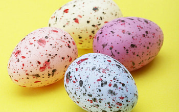 Easter eggs, easter, painted, art, eggs HD wallpaper