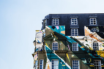 Cities, Sky, Building, Structure, Colorful, Colourful HD wallpaper