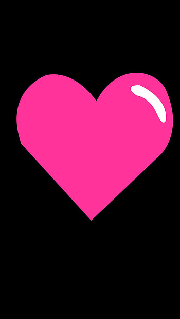 Pink Heart, Love Heart HD phone wallpaper