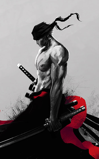 One Piece Warrior: Striking Samurai Anime , Anime, One Piece HD phone wallpaper