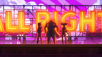 My Hero Academia: Vigilantes — Neon Skyline, My Hero Academia: Vigilantes HD wallpaper