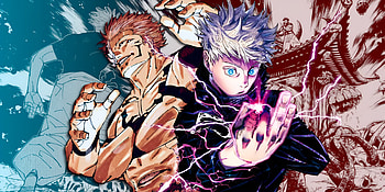 Clash of Cursed Kings — Gojo vs Sukuna | Jujutsu Kaisen, Jujutsu Kaisen, Gojo Vs Sukuna, Satoru Gojo, Sukuna (Jujutsu Kaisen) HD wallpaper