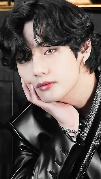 Taehyung, face, hair HD phone wallpaper