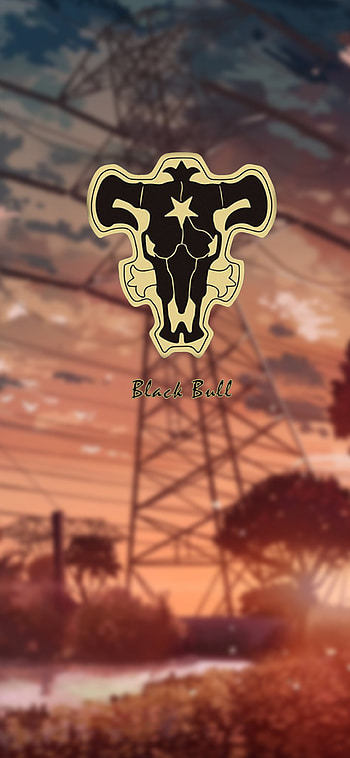 Black Bulls, Asta, electric blue, symbol, Anime, Black bull, Black Clover, Yami HD phone wallpaper