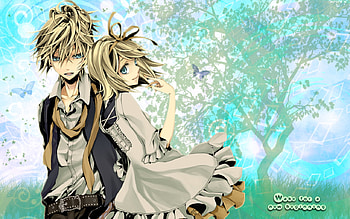 Volcaloids, rin, cute, singersd HD wallpaper
