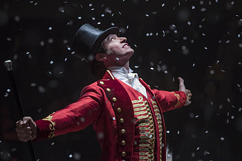 The Greatest Showman, Electric energy, Cinematic spectacle, Unlikely triumphs HD wallpaper