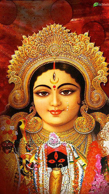Durga Maa, vidya, devotional HD phone wallpaper