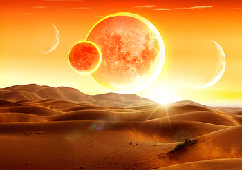 Sands of Arrakis, Planet Dune HD wallpaper