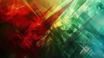 Vibrant Abstract Harmony - Ultra, Abstract, colorful, pattern, Digital Art, geometric HD wallpaper