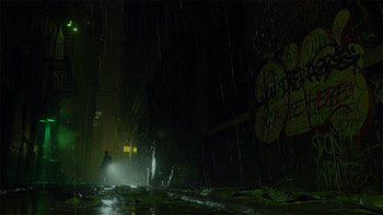 Alan Wake 2: Mysterious Dark Cityscape, video game, Alan Wake 2 HD wallpaper