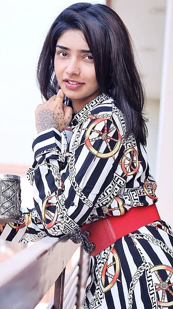 Vishwa Rathod, inked, tiktok girl HD phone wallpaper