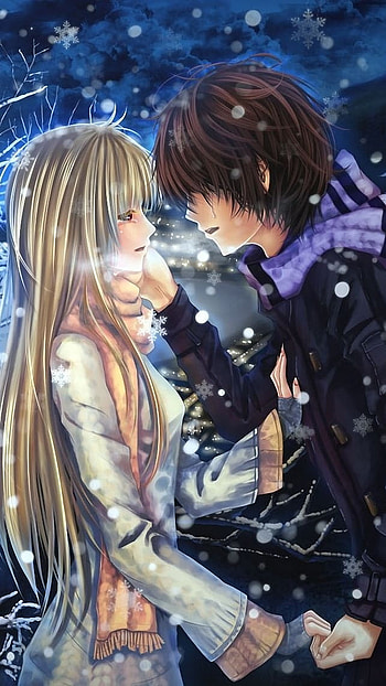 Anime Couple, Romance, Anime Boy HD phone wallpaper