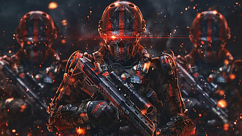 Dead Army , artist, artwork, digital-art HD wallpaper