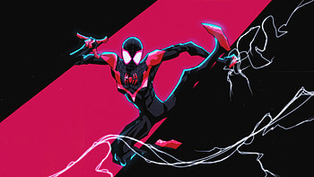 The Ultimate Spider Man, spiderman, miles-morales, superheroes, artwork, artist, digital-art, deviantart HD wallpaper