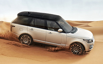 Sand, Desert, Land Rover, Cars HD wallpaper