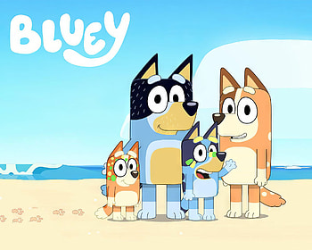 Bluey Family – Animated TV Show Background, TV Show, Bluey HD wallpaper