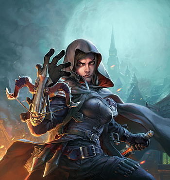 Warrior girl, video game, Hearthstone: the witchwood HD phone wallpaper