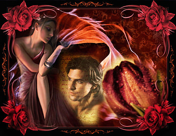 Love, couple, cg, 3d HD wallpaper