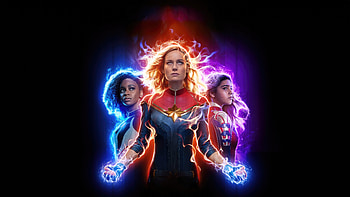 The Marvels Movie : Power Unleashed, movie, The Marvels HD wallpaper