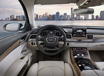 A8 Interior, Audi A8 HD wallpaper
