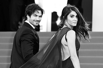 Ian Somerhalder, Nikki Reed, Vintage Chanel Bag HD wallpaper