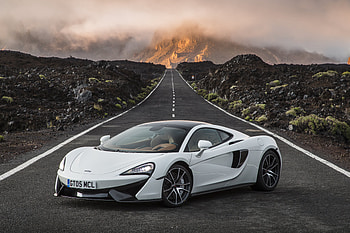 Mclaren, Cars, Horizon, Road, Side View, 570Gt HD wallpaper
