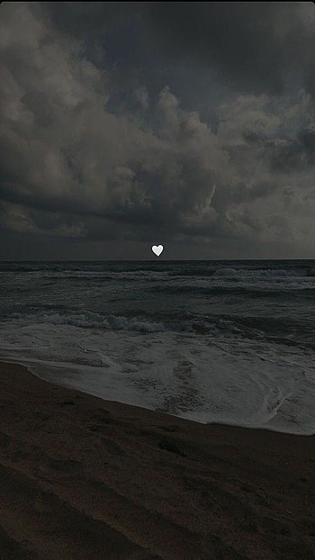 Sea, black_sea, black_aesthtic HD phone wallpaper