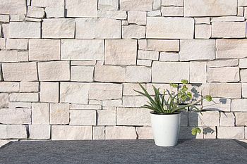 White sandstone, Stone Walls HD wallpaper