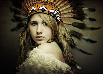 Native American, Women HD wallpaper