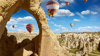 Cappadocia, Full day green tour, Trekking HD wallpaper