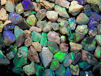 OPAL GRAVEL, opals, uncut, gravel HD wallpaper