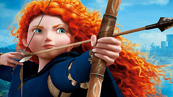Princess Merida, Brave, Animation HD wallpaper